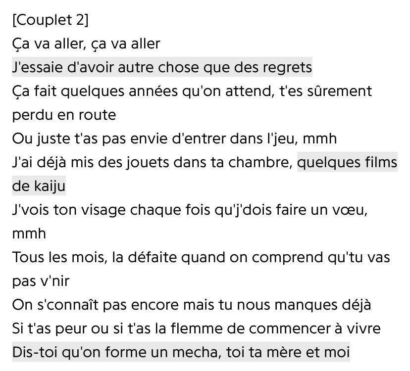 interludefrance's tweet photo. Quand Orelsan s’adresse à son futur enfant, qu’il peine à avoir avec sa compagne ❤️‍🩹 https://t.co/vgmC2MujBN