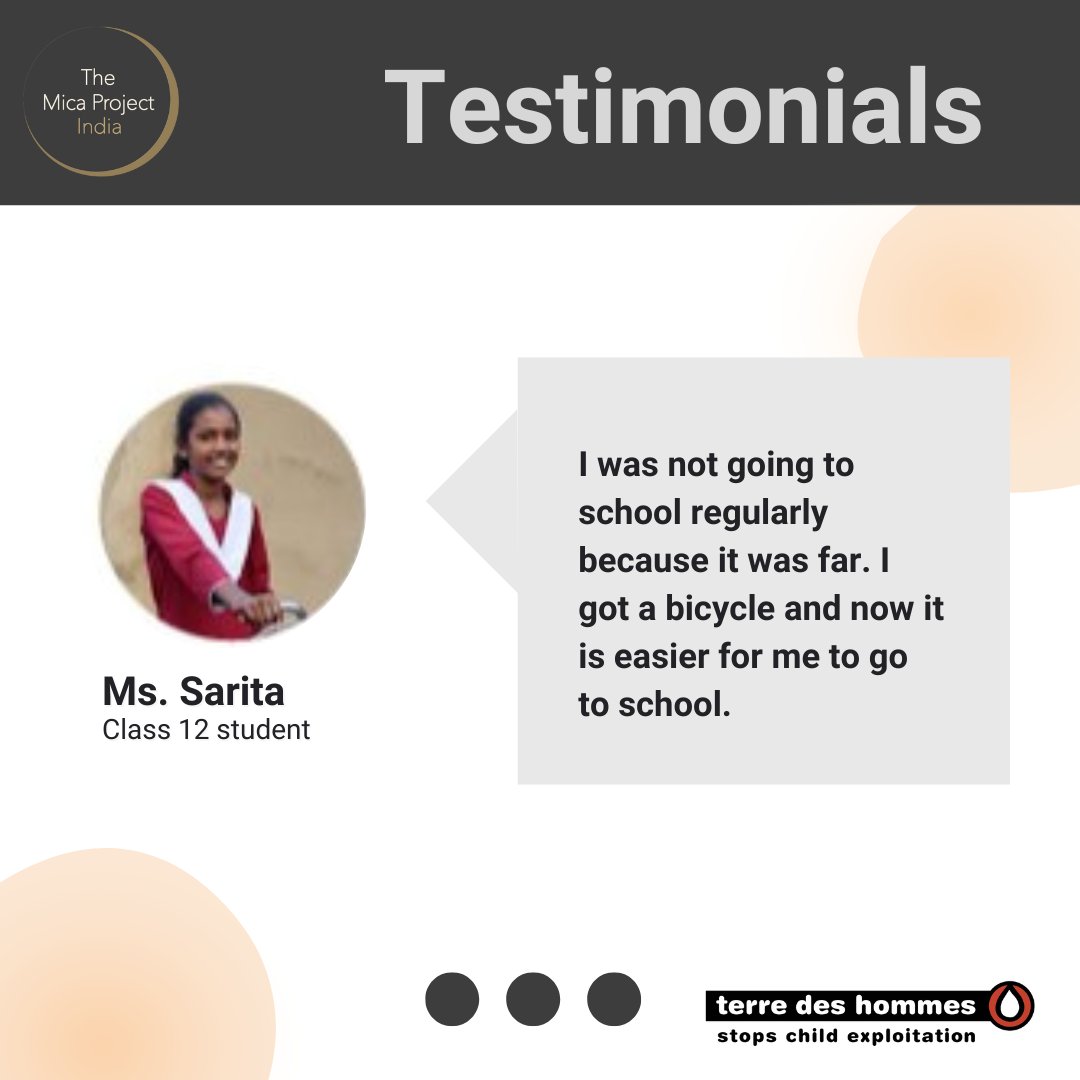 mica_project's tweet photo. The MICA project aims to provide support and empowerment in whatever way possible for the holistic development of children. One such provision was the provision of bicycles which enabled the children and students like Ms. Sarita to travel to and from their school easily! https://t.co/Vmek4J1IK3