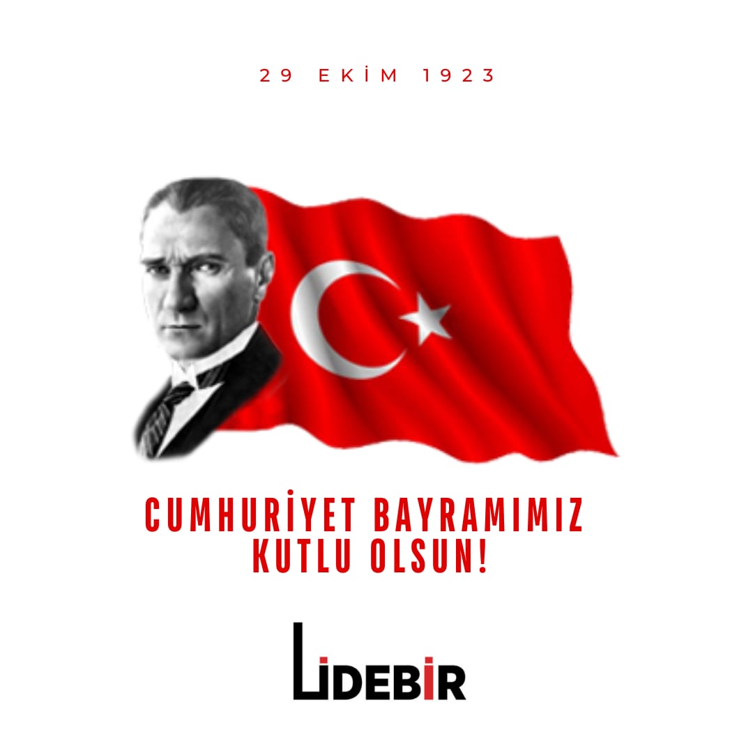 Ulu Önder Mustafa Kemal Atatürk ile birlikte büyük Türk ulusunun kurduğu Türkiye Cumhuriyeti'nin 99. yıl dönümü kutlu olsun #cumhiyetbayrami