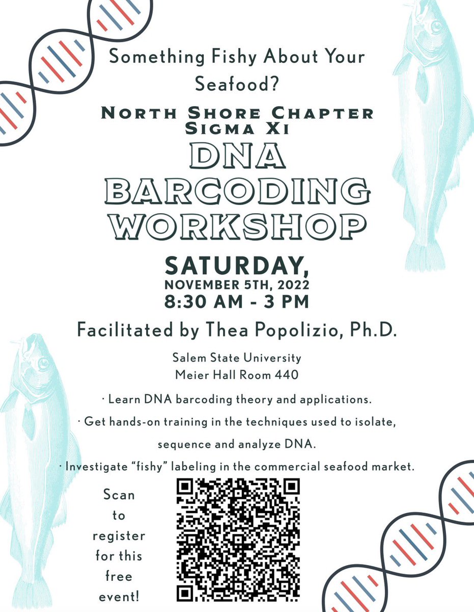 Friday well spent in the lab preparing for our DNA barcoding workshop next Saturday! <a href="/SalemState/">Salem State</a> #STEM #science