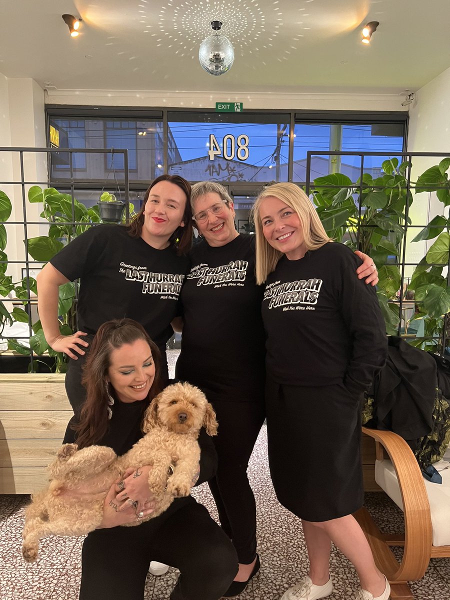 Conference after party #redesigndeathcare @Last_Hurrah_VIC <a href="/DeathTechTeam/">DeathTech Research Team</a>