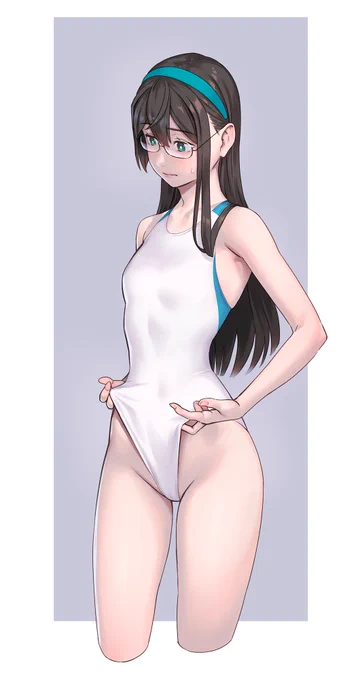 さりげなく角度を詰めてアピールを企てるも躊躇する淀。 
