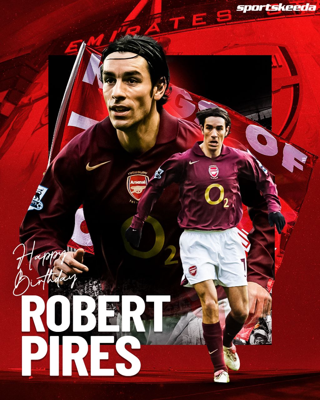 Happy Birthday to Arsenal\s icon Robert Pires     