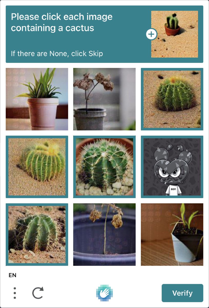 ZackRitchie5's tweet image. Hahahah when this unexpectedly happens ! Spot the nft ! #cacticrew