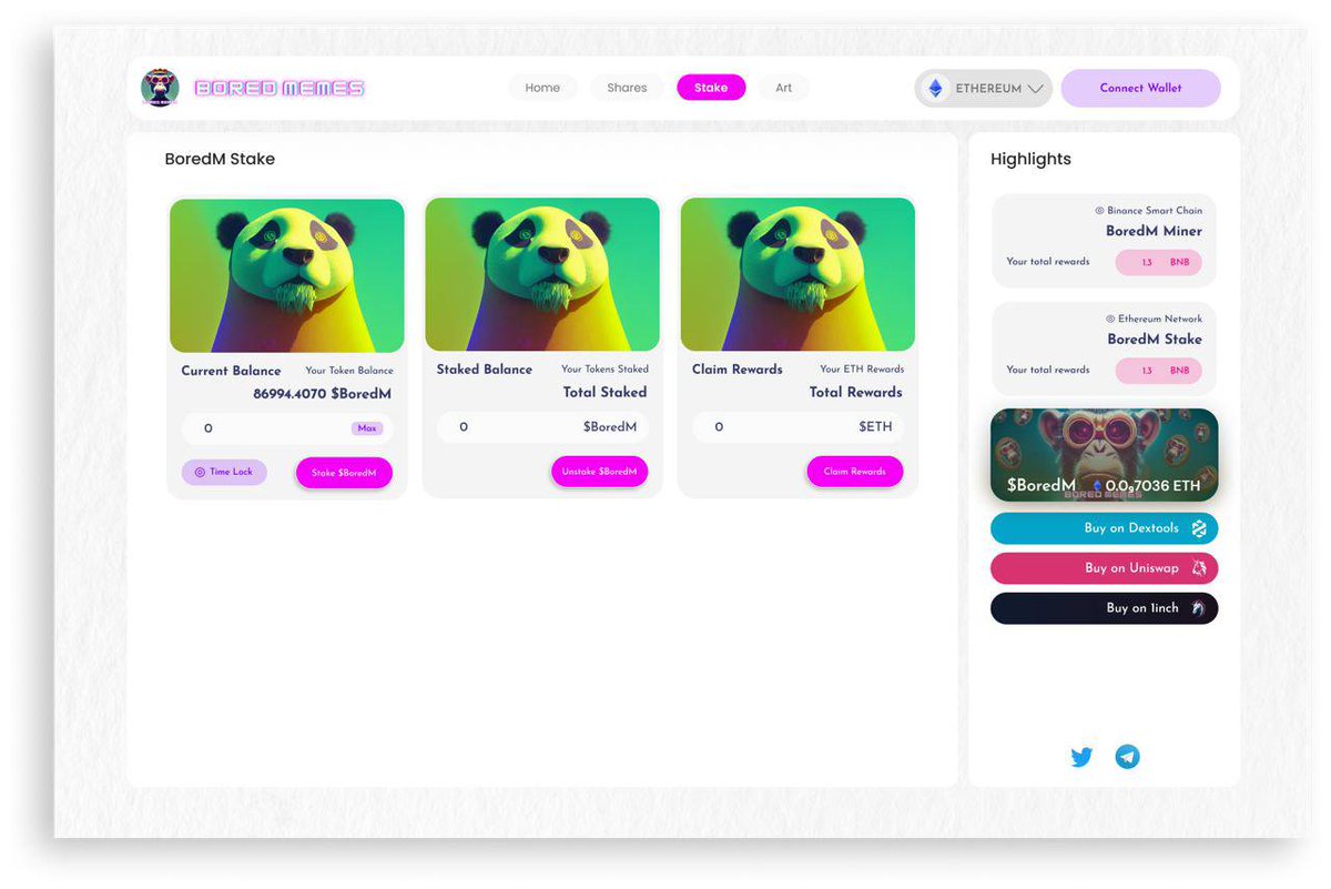 MacOnChain's tweet image. I really can't wait for the $BoredM #AI engine to be ready

Imagine the amount of non-artists who can now create amazing #AI art and then mint it as #NFTs 

Sure it might take some time for it all be operational but #hodlers are sitting on what I consider something massive

$POM
