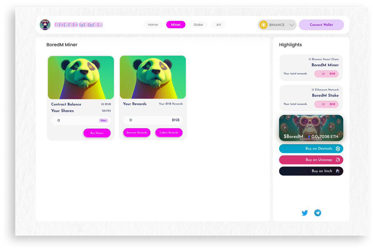 MacOnChain's tweet image. I really can't wait for the $BoredM #AI engine to be ready

Imagine the amount of non-artists who can now create amazing #AI art and then mint it as #NFTs 

Sure it might take some time for it all be operational but #hodlers are sitting on what I consider something massive

$POM