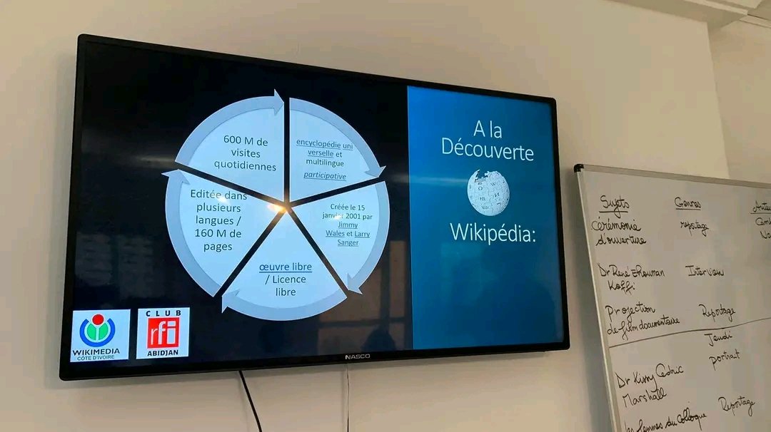 FelixGuebo's tweet photo. 29 octobre 2022, Séance de formation du Club Rfi Civ par @Wikimedia_CIV sous le thème "Apprendre a contribuer sur Wikipedia", dans le cadre du projet de formation Wikitrainer.
Grand merci au Formateur Aman Ado.
#wikimediaciv #wikipedia https://t.co/1bTFEytrH3