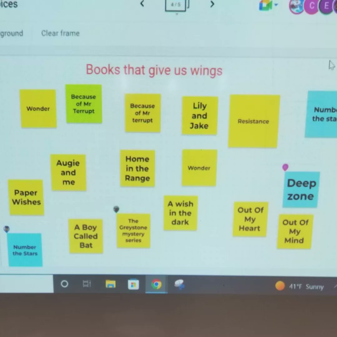 5th grd Ss are thinking about their reading past &amp; present &amp; noticing how they have grown as readers. They're getting ready for the Letters About Literature project &amp; will write to authors about a book that had an impact on them. We're off to a great start!
<a href="/MassBook/">Mass Center for the Book</a>