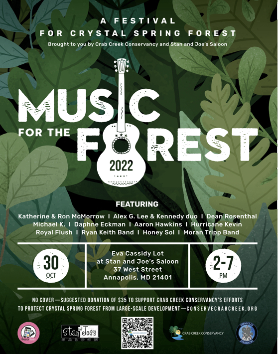 CrabCreek_Cons's tweet photo. We Have a Match! Join us tomorrow at Music for the Forest, and the first 50 donors will have their gift matched! - https://t.co/OrNJ1bgXdF #savecrystalspringforest #environment #annapolis #nonprofits #forests #cleanwater #traffic https://t.co/iDDzeGJms1