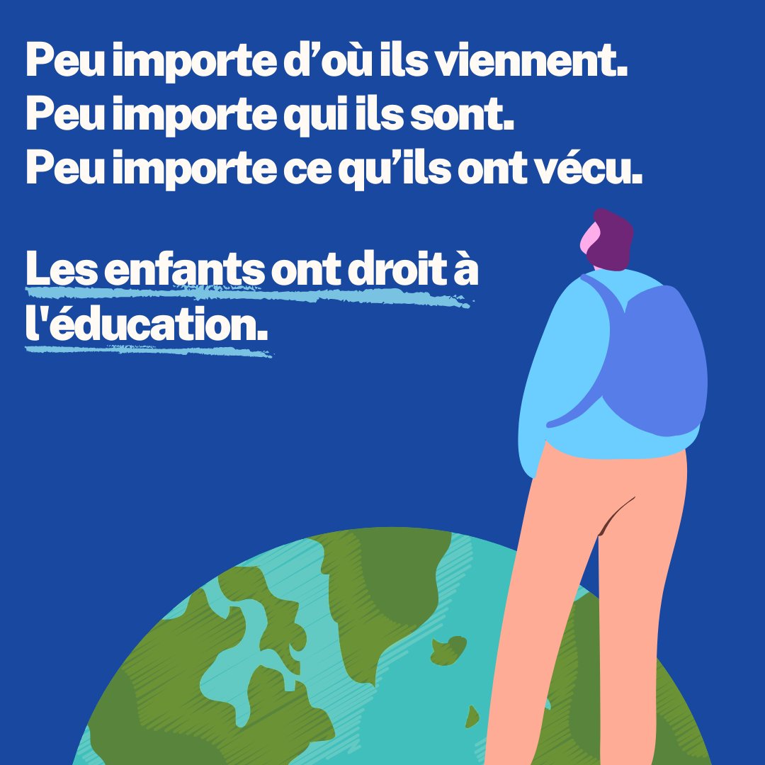CICR_fr's tweet photo. L’éducation n’est pas un luxe, c’est un droit humain fondamental. https://t.co/d8uqF8aGdy