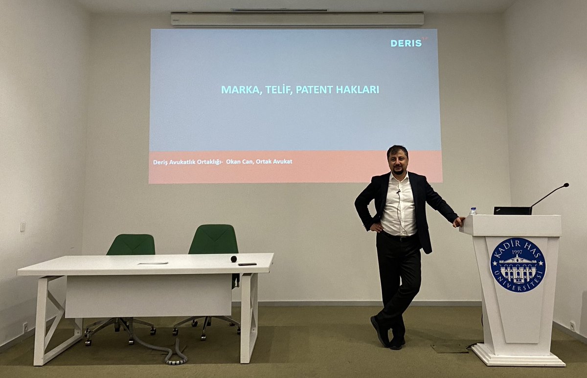 khasscm's tweet photo. Spor Pazarlaması’nda günün üçüncü dersi: “Sporda, İsim, İmaj ve Marka Hakları” Eğitmenimiz Av. Okan Çan. #sporpazarlaması #sportsmarketing https://t.co/CTEj5vB05r