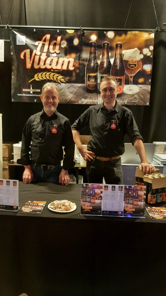 Poperinge Bierfestival, we zijn er klaar voor!
#poperinge #bierfestival #advitam #brasseriedeflandere #TripleBeer #blondbeer
