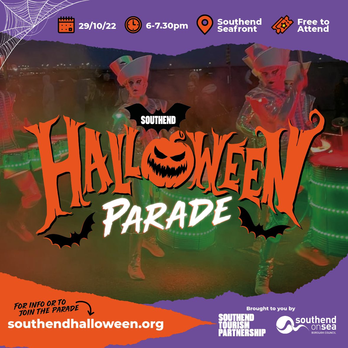 🧛🎃 Halloween Parade 🎃🧛⁣⁣
⁣⁣
The #SouthendHalloweenParade returns today, and we can't wait to see the Halloween spirit take over #Southend! 🙌 ⁣