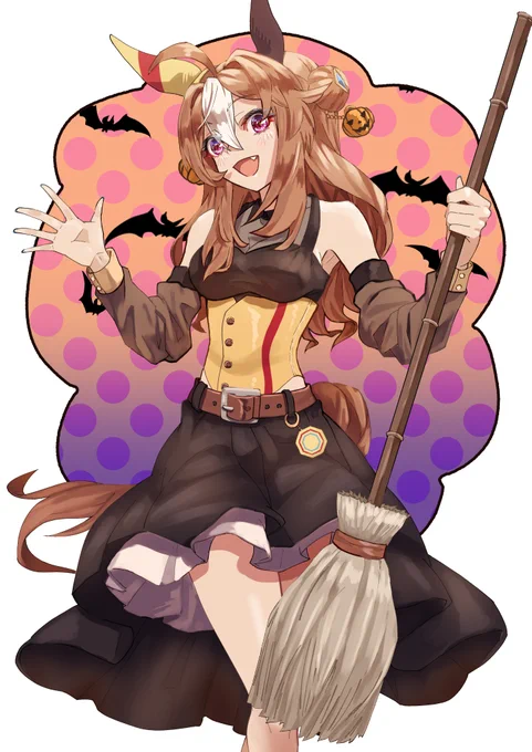 ハロウィンリッキー☆#コパノリッキー #ウマ娘 