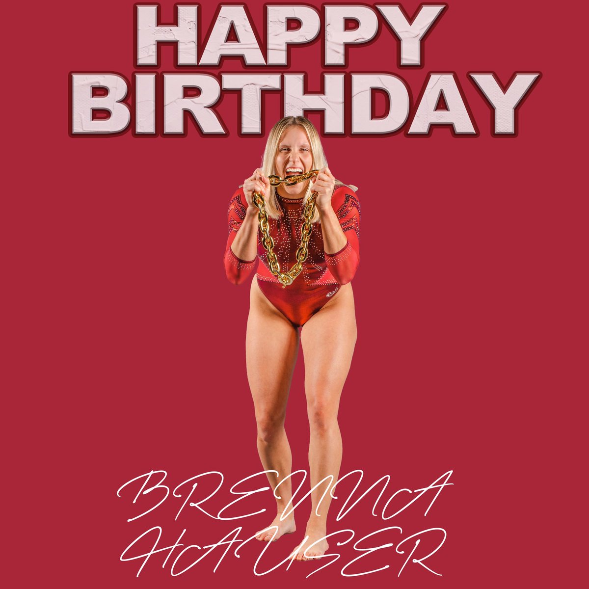 Happy birthday to our SENIOR, Brenna Hauser 🤍
