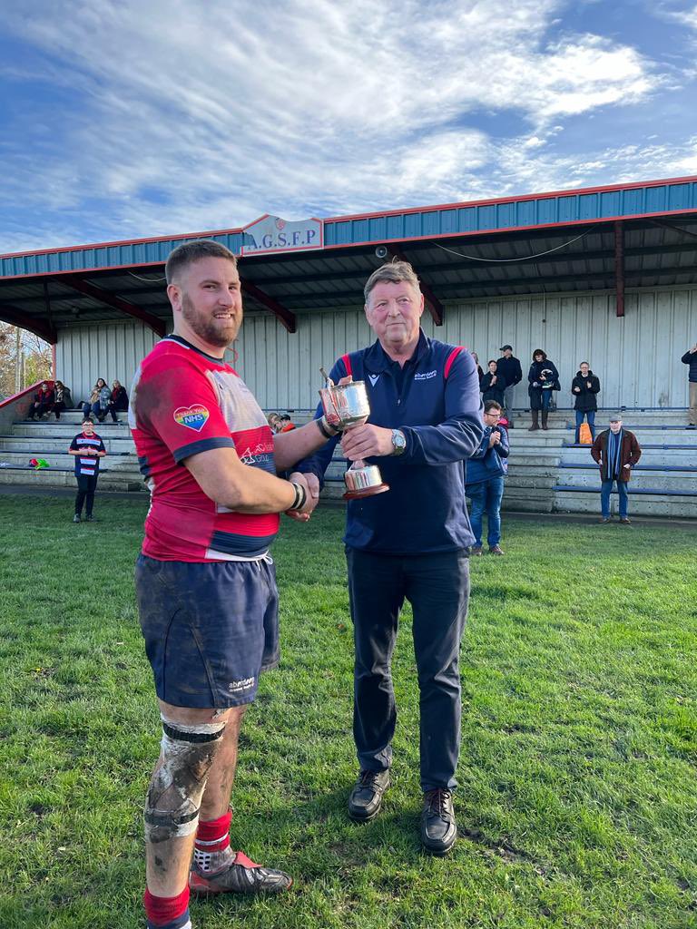 ABDNRugby's tweet photo. FULL TIME AGR 21-20 @DundeeRugbyClub !!

We’ve retained the Allardice Cup!🏆🤩

#GrammarGranite https://t.co/tTRKMfziNz