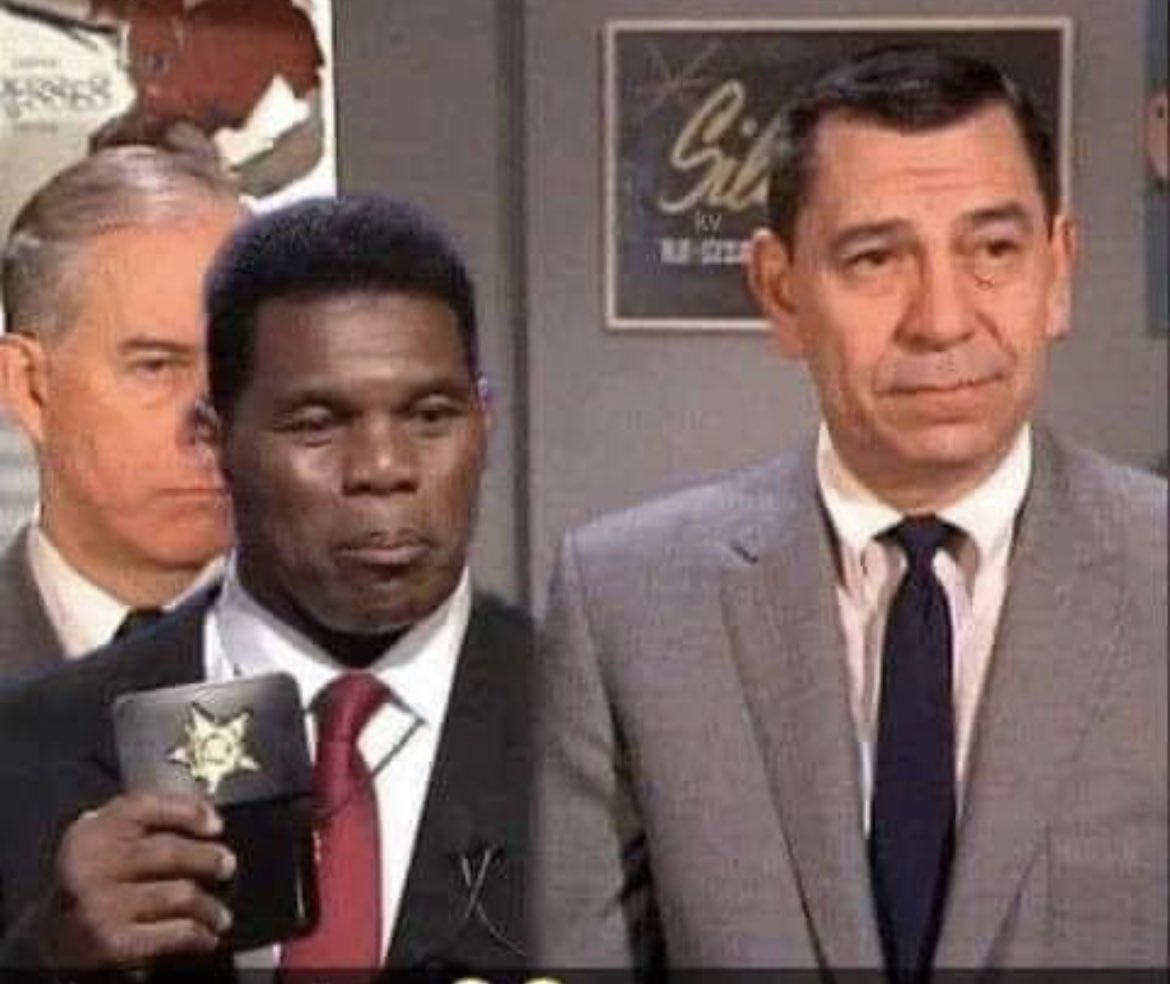 Montejp231's tweet photo. @HerschelWalker Fake valedictorian
Fake father
Fake husband 
Fake christian
Fake cop 
Fake politician https://t.co/Qn2UqFdJIO