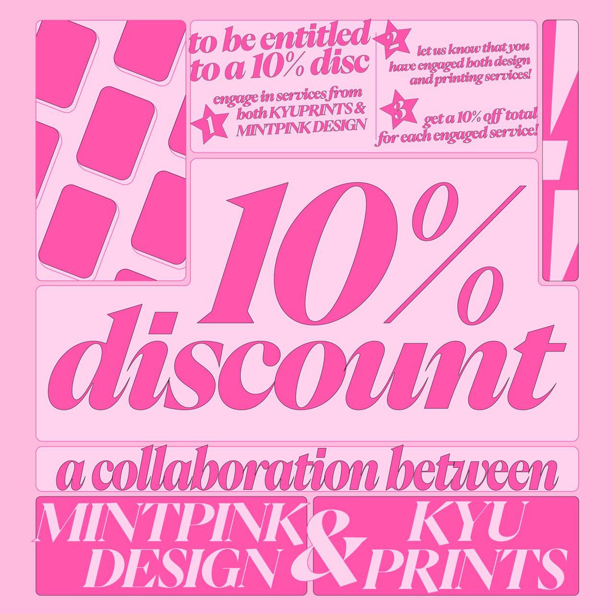 mintpinkdesign's tweet photo. 💖 looking for a place to print your fansupport after receiving your designs? 👀 

get 10% off both MINTPINK fansupport designing &amp; Kyuprints fansupport printing services when you engage with both of us!! 🤍

more details in the image! check out Kyuprints at @kyuprints 💗 https://t.co/WTSTY9opWz
