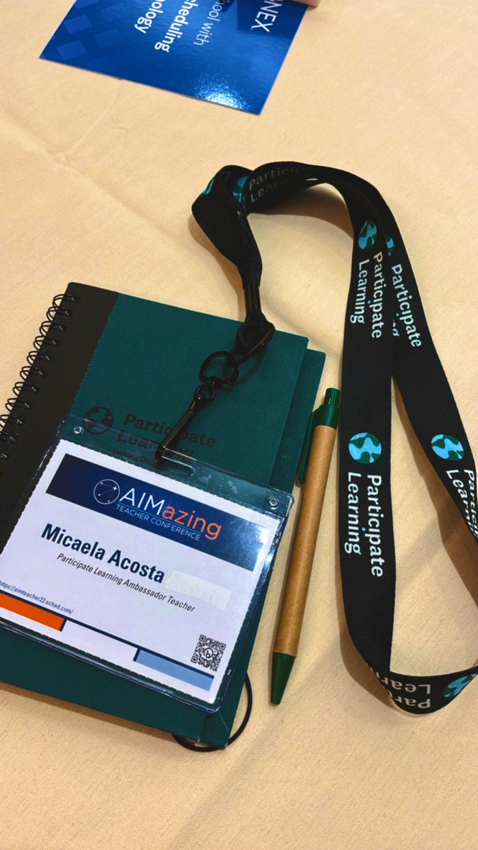 MsMicaelaAcosta's tweet photo. Happening now: NC AIMazing Teacher Conference. I’m ready to learn new strategies to apply in my classroom 🤓🧠
Thanks @ParticipateLrng for this opportunity! #UnitingourWorld #NCAIM2022 https://t.co/P0PPSfKFzt
