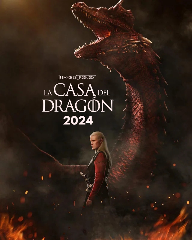 House of the Dragon LA on X: Más dragones en el 2024, #LaCasaDelDragón.  #HouseoftheDragon, disponible ahora en @HBOMaxLA.   / X