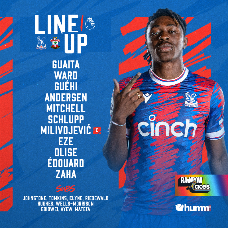 CPFC's tweet photo. THE PALACE 👊

#CPFC | #CRYSOU