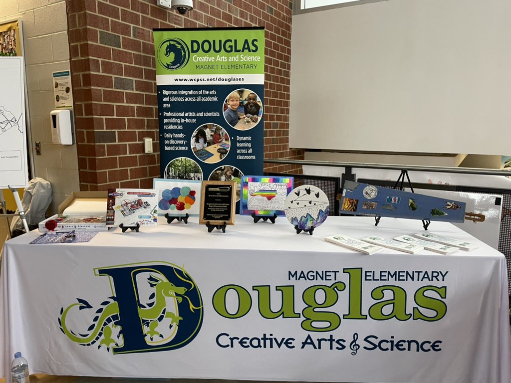 DouglasESDragon's tweet photo. Come visit us at Enloe from 9-12 at the Magnet Fair! #wcpssmagnets https://t.co/ODT08Qa1ON