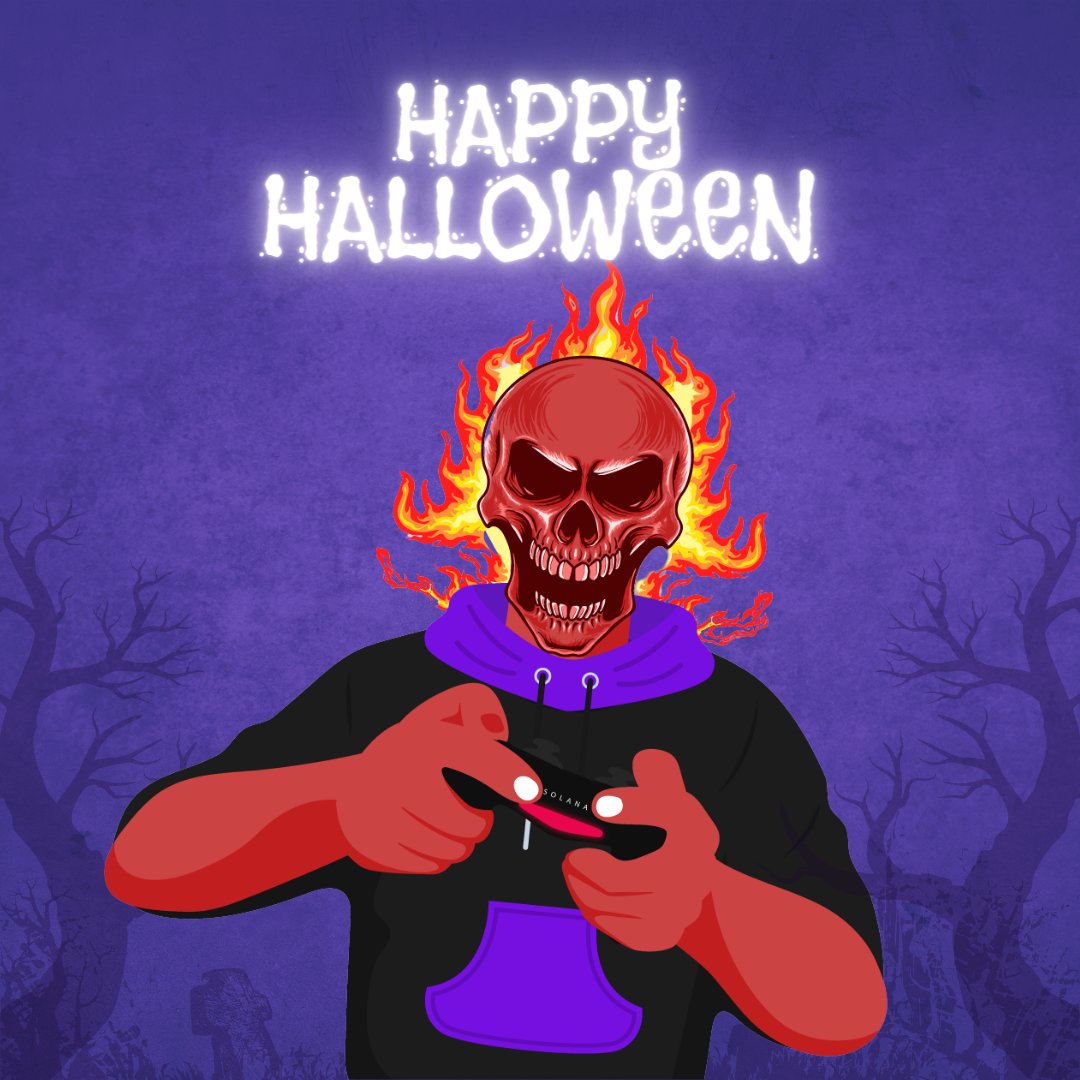 Happy Halloween fam 🎃

#JEUX #NFT #Halloween