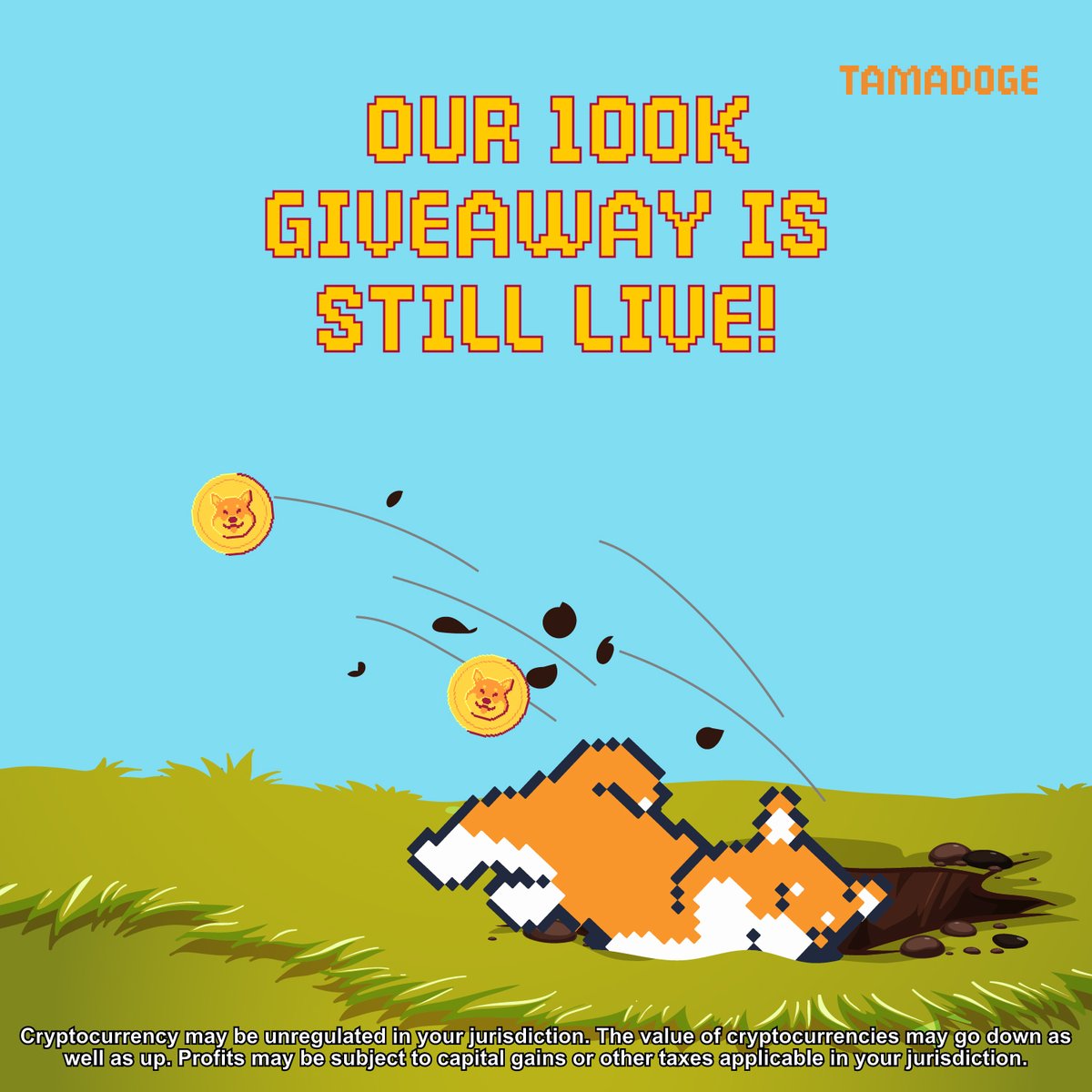 What Would You And Your Friends Do With $100k? Don’t Sit Around & Wait! 👀 Join Our Giveaway For A Real Chance To Win!! 🤯😎 JOIN NOW ➡️ bitesly.io/box_809c660cb4… #Tamadoge #TamadogeArmy #gleamgiveaway