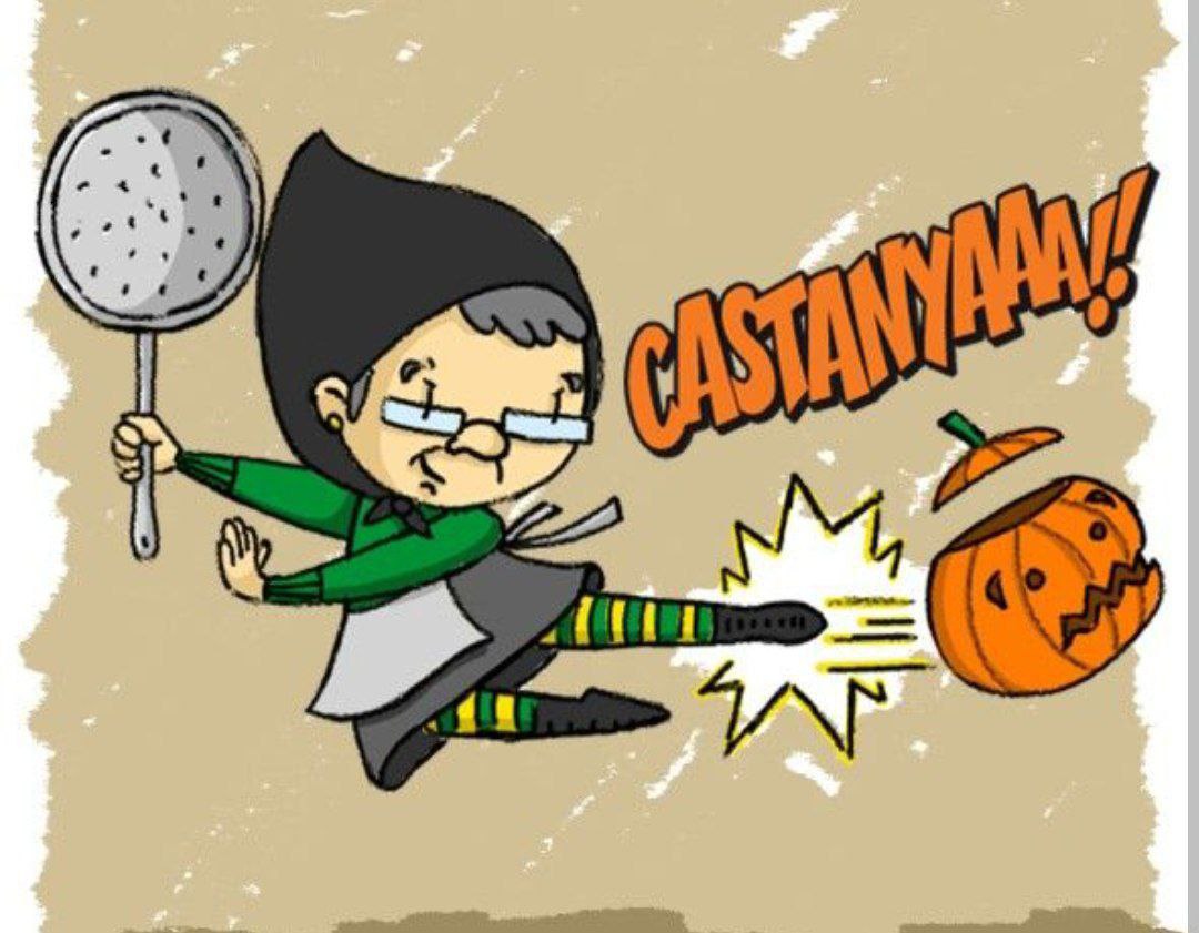 TerrassaXUnidad's tweet photo. 1/2 Arriba una de les nostres tradicions, un dia especial on cel•lebrem la Castanyada i el dia de Tots Sants.
Amb la Castanyada ensenyem a la mainada a gaudir collint castanyes i fent panellets cassolans i... https://t.co/JzmNTjdKup