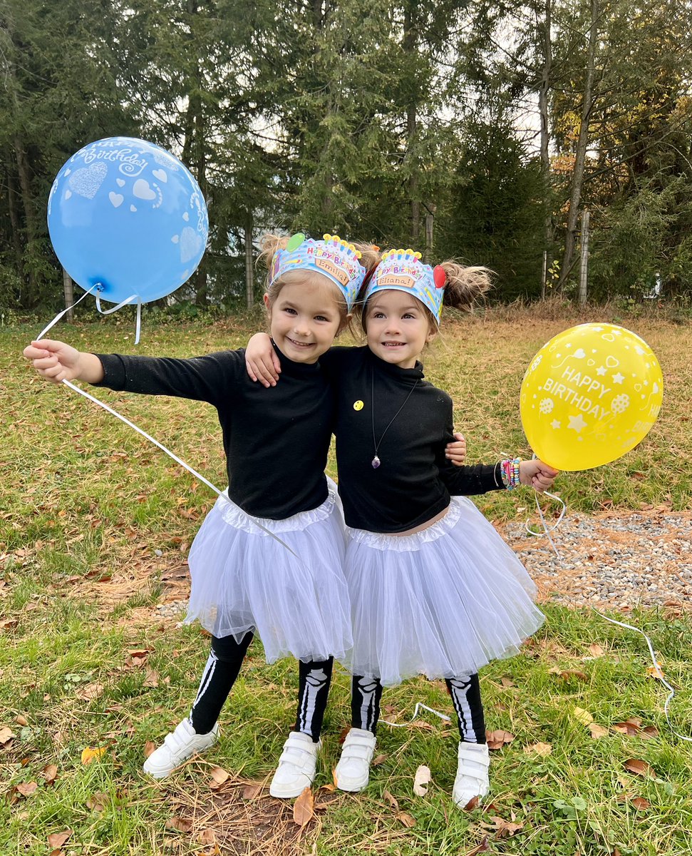 TGPeeches's tweet photo. Happy 5th Birthday to this adorable duo! 💙💛 #thisisfive #PMPeeches #hvrsdpk @Dr_BethHoffman @TollGateGrammar https://t.co/612HkG5R5k