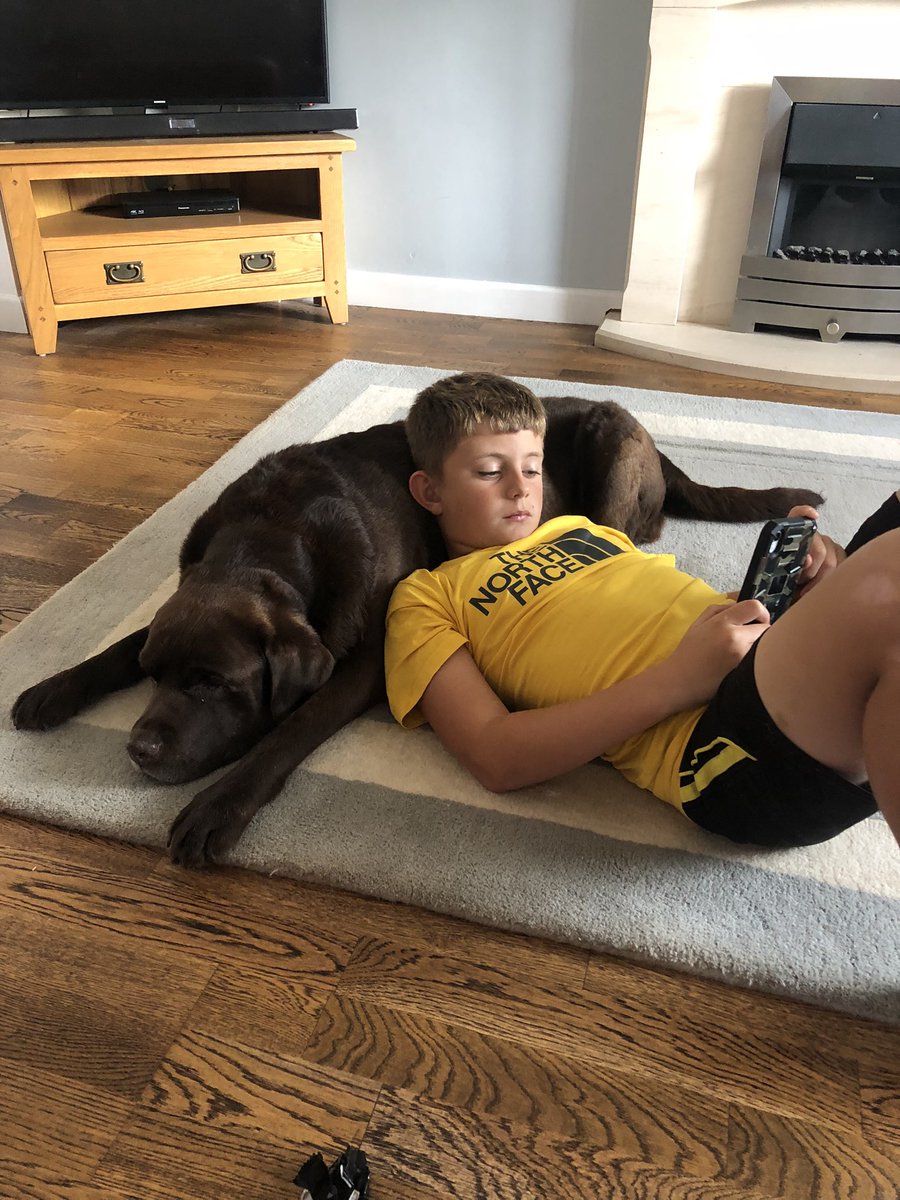 Best of friends. 🐶🥰