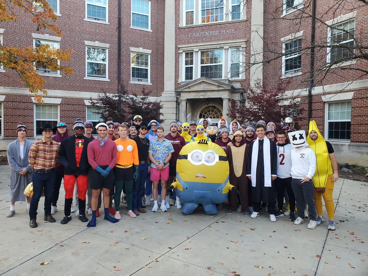 Earlier this week our players were able to take local families around campus for a Trick or Treat event.