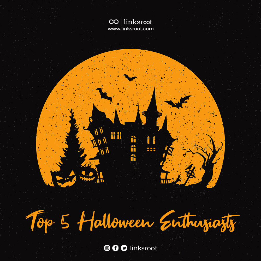 linksroot's tweet photo. Spooky season is around the corner 👻
See our Halloween Enthusiasts doing all these activities and get all the petrifying inspiration so that you become the talk of this eerie season.
P.S. - This is your reminder that Halloween is just a day away 🎃
#linksroot #halloween https://t.co/O92PwMNvNm