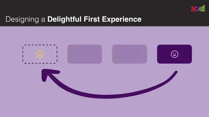 Join us on Tue 11/1 at 6:30p CT for our next Learning Lab event “Designing a Delightful First Experience”! 🎉 This virtual session will cover the pillars for designing a better starting experience that makes new users happy and eager to continue.

📆 RSVP: meetup.com/ac4d-learning-…