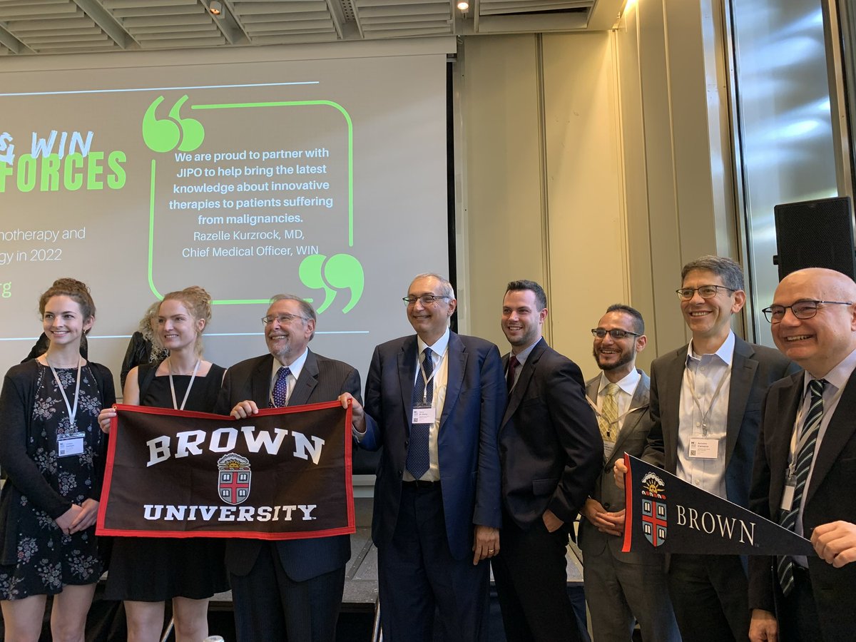 So proud for <a href="/BrownUniversity/">Brown University</a> <a href="/BrownUCancer/">Legorreta Cancer Center at Brown University</a> joining <a href="/WIN_Consortium/">WIN Consortium</a>! <a href="/weldeiry/">Wafik S. El-Deiry, MD, PhD, FACP</a> <a href="/bcarneiro7/">Benedito A. Carneiro, MD, MS</a> <a href="/rschilsky/">Richard Schilsky</a> <a href="/TaberneroJosep/">Josep Tabernero</a>