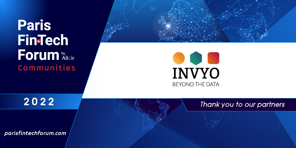 PROUD to have <a href="/invyo_/">Invyo</a> as one of our #partners #PFF22 . More info on our #digital content, #online #networking and in person side #events on parisfintechforum.com