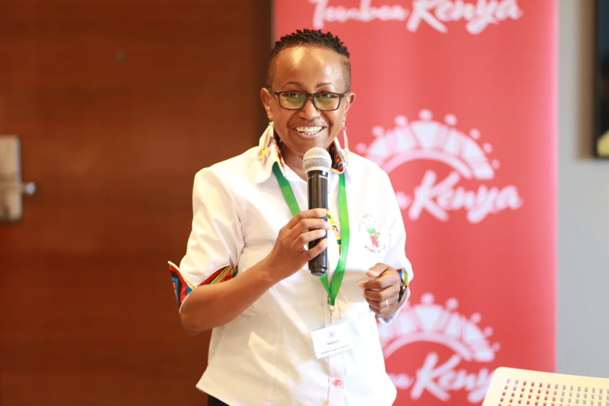 Videar Kwoba,KAWT Nairobi County Chapter Secretary  and Margie Gitau, KAWT Nairobi County Chapter Treasurer
#UpliftASister
#BreaktheBias
#RethinkingTourism
#KAWTAGM2022