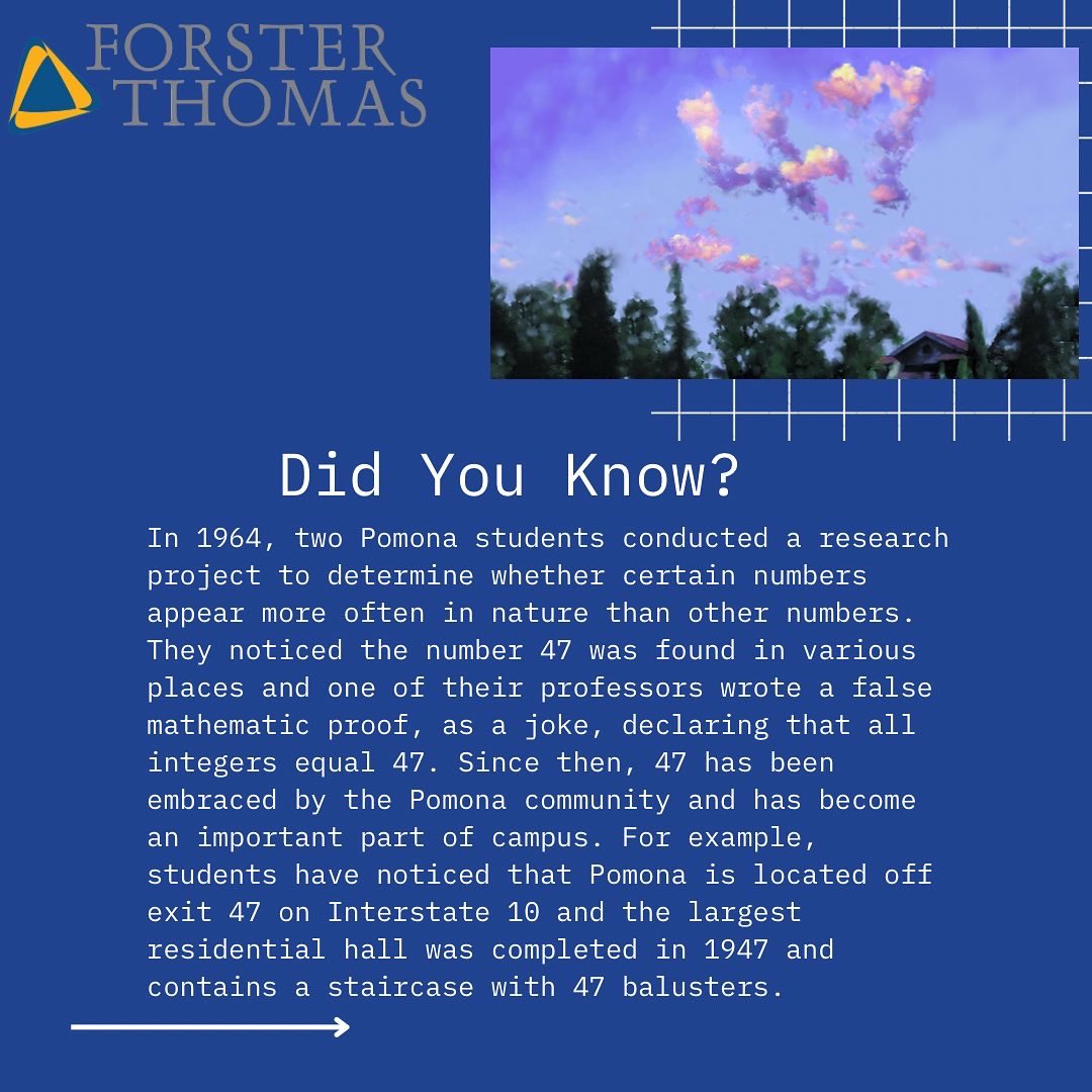 AdmitReality's tweet photo. Looking for a top-notch LAC on the West Coast? Pomona College may be the school for you!!!

@pomonacollege 

#collegeadmissions #pomonacollege #forsterthomasinc https://t.co/dyRvOqwaV8
