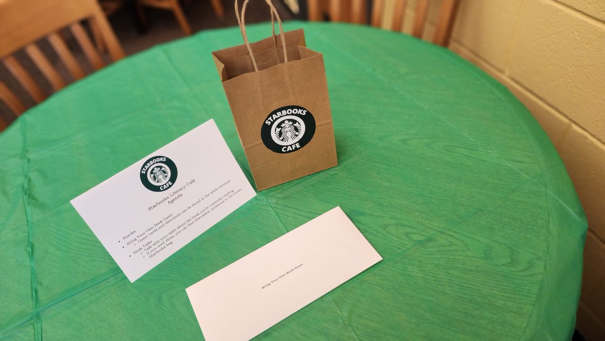 _AndyJacks's tweet photo. Starbooks Literacy Cafe for our 6th-8th graders was a huge hit at Nokesville this week! #NokesvilleTigers https://t.co/kLs4qUmOwe