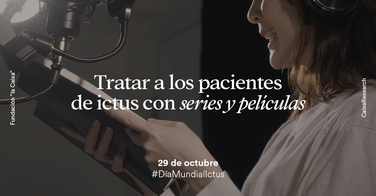 CaixaResearch's tweet photo. 1/ 🎙️¿Sabías que doblar series y películas podría mejorar la dificultad en el habla tras sufrir un ictus? 

Hoy, #DíaMundialIctus, te explicamos un proyecto #CaixaResearch apasionante, el de la doctora Blanca Fuentes Gimeno (@IdipazScience).

¡Sigue leyendo! 👇 https://t.co/e7wajMVv3M
