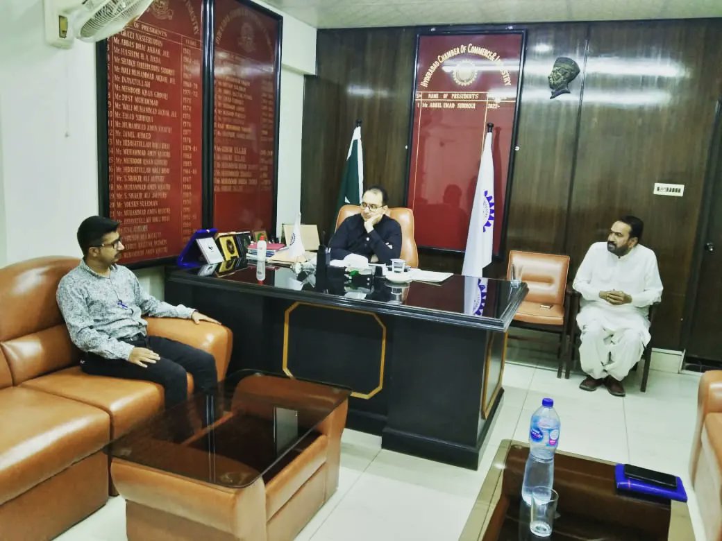gmmemonofficial's tweet photo. Had a Great Business Meeting with the Honorable President of Hyderabad Chamber of Commerce &amp; Industry, Hyderabad
#BusinessDevelopment #NBDP #SMEDA #HCCI #Pakistan https://t.co/8Z8UIBmLgX