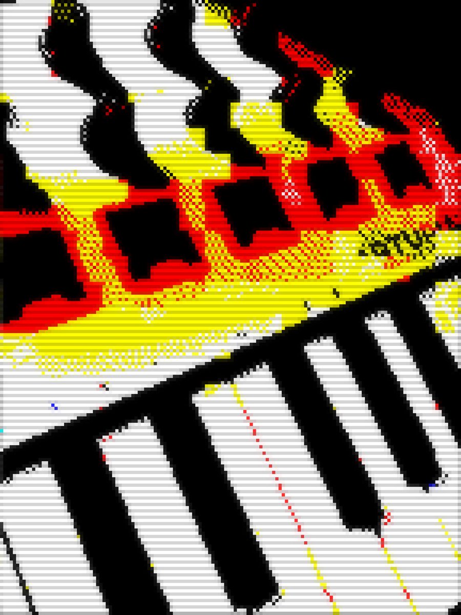 Quantum_Sheep's tweet photo. Sinclair #ZXSpectrum (Dither: Floyd-Steinberg)
Created in #Retrospecs for #iOS - https://t.co/SKMJ0pqyQS https://t.co/HxszwDkrFt