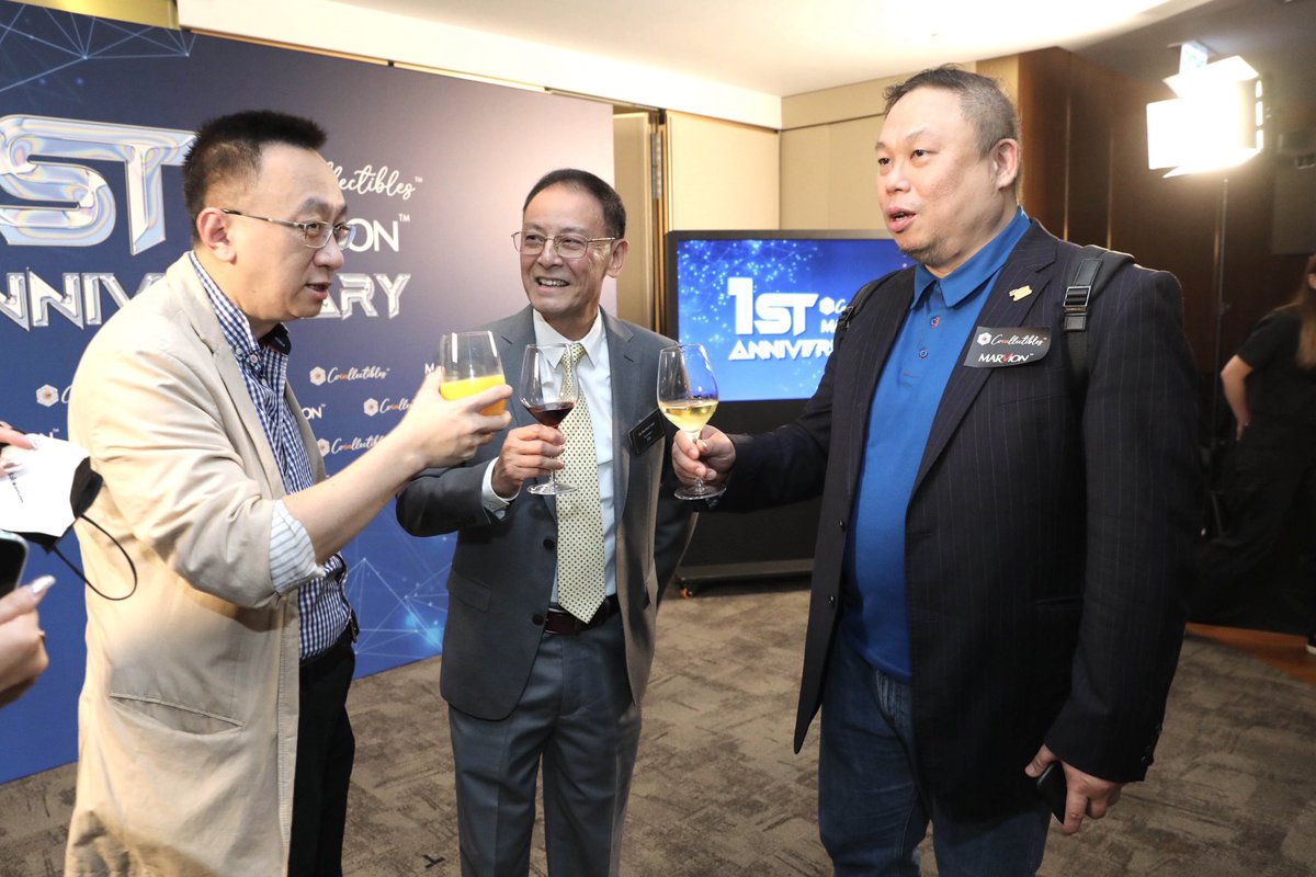 XBEgroup's tweet photo. Coinllectibles &amp; Marvion
【1st Anniversary Celebration &amp; Showcase Exhibition – HONG KONG】

Thank you all for celebrating our 1st Anniversary with us!

Stay tuned for more updates as the celebration continues onwards to Singapore!

#Anniversary #AnniversaryCelebration https://t.co/B0suLVw8Ds