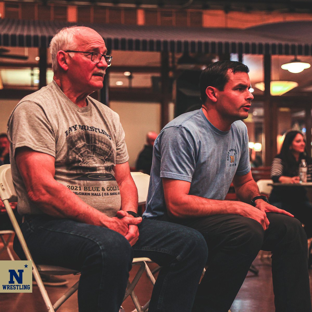 A special thank you goes out to our honorary coaches for last nights Blue &amp; Gold Wrestle Off! 

Class of 1966 and 2x EIWA Champ, Wayne Hicks

Class of 2020 Spencer Carey 

Class of 1975 and NCAA Champ, Dan Muthler

Class of 2018, Corey Wilding

#GoNavy⚓️ x #WinTheBattle