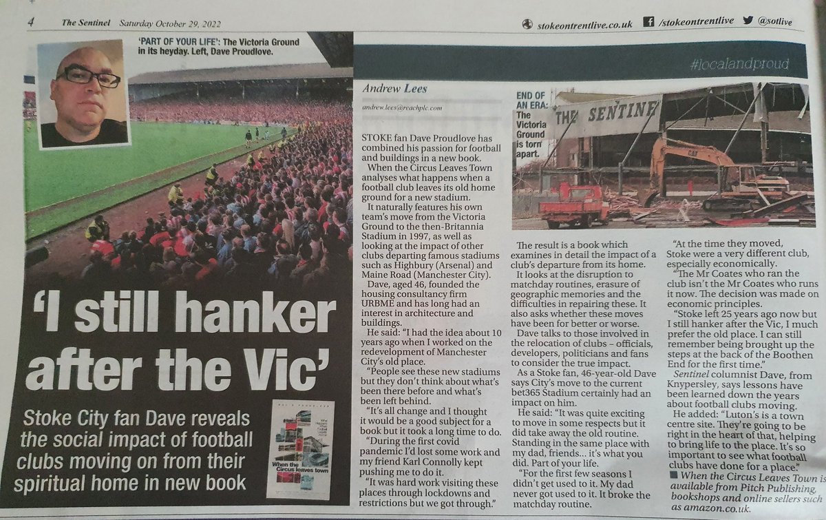 fslconsult's tweet photo. Big thanks to @Pingviini72 for the #WhentheCircusLeavesTown story in the weekend's @Sotlive 

Available NOW via @PitchPublishing 

https://t.co/xyspbkZD2g https://t.co/cb1FUyHs06