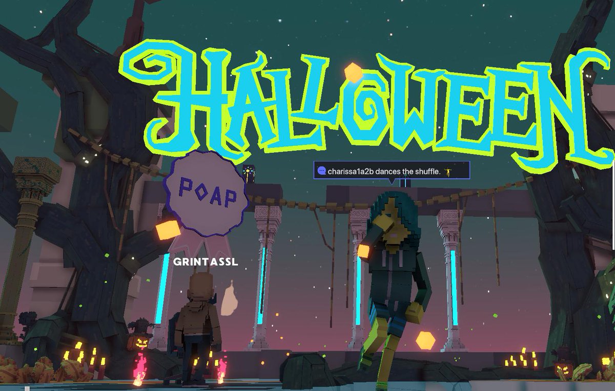 Chariss97's tweet photo. @TheSandboxGame I just participated in The Sandbox Halloween Special Giveaway. At the top of the Halloween Alpha Lobby Parkour!
😈 👇 https://t.co/nOP7R4MYkT
