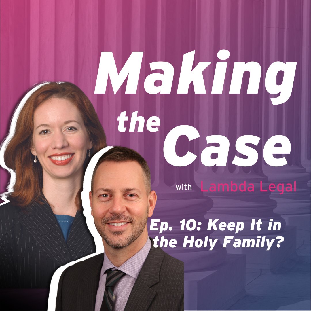 Episode ten of #MakingTheCase is now on YouTube! Deputy Legal Director for Litigation Camilla Taylor and Senior Counsel and Youth in Out-of-Home Care Project Director Currey Cook sits down with host @itsalexberg to discuss the Marouf v. Becerra case ➡️ youtu.be/xhsnDpzOqyg