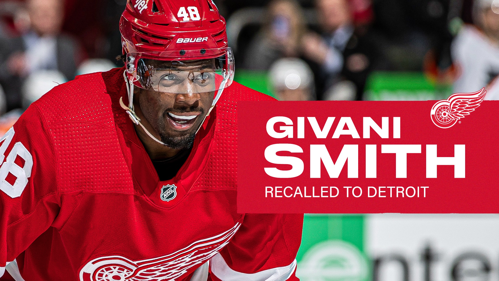 Red Wings: It's An Important Year In Givani Smith's Development