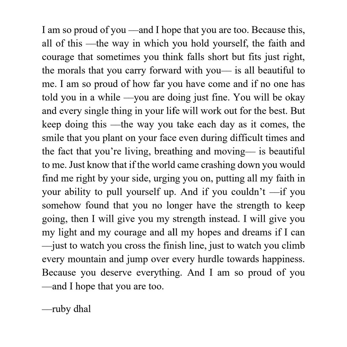 “i am so proud of you..”