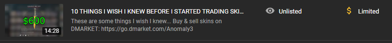 anomalyxd's tweet photo. Hey @TeamYouTube how isn't this fixed in over a year? I haven't been able to upload to my third channel for over 20 days because of this. It STILL THINKS I'm making fake passports. In this video I'm literally giving tips on how to NOT get scammed. Please help,sent a dm as well :( https://t.co/3caIxN29Rf